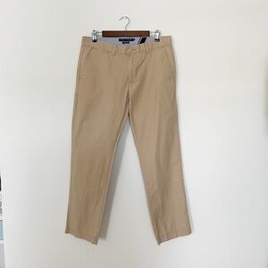 Tommy Hilfiger • Men's Custom Fit Tan Pants 33x30